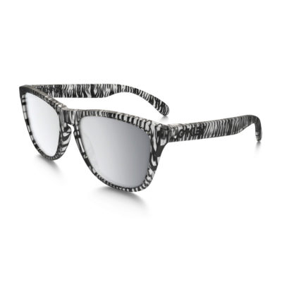Men's Oakley Sunglasses - Oakley Frogskin - Matte Clear - Chrome Iridium